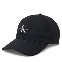 Шапка с козирка Calvin Klein Jeans Printed Monologo Cap LV04K5027G Черен
