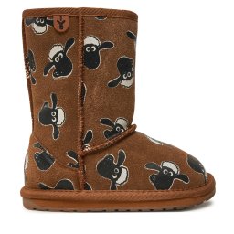 Апрески EMU Australia Shaun The Sheep Print K13107 Кафяв