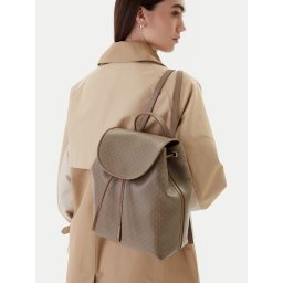 Раница Calvin Klein Emblem Aop Flap Backpack LV04F3271G Бежов