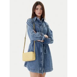 Дамска чанта Calvin Klein Bold Ck Camera Bag LV04F3220G Жълт