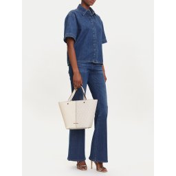 Дамска чанта MICHAEL Michael Kors Flora 30T5GFFT2B Бежов