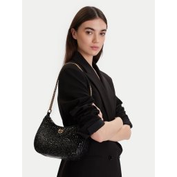 Дамска чанта PINKO Half Moon Mini AI 25-26 PLTT 105916 A2WC Черен