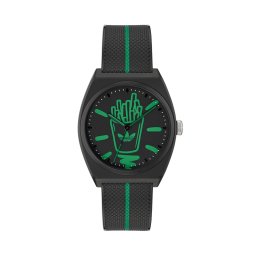 Часовник adidas Project Two AOST25040 Черен