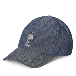 Шапка с козирка Polo Ralph Lauren 323971817001 Тъмносин