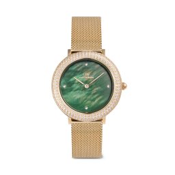 Часовник Daniel Wellington Crystalline Bezel 3 DW00100824 Златист