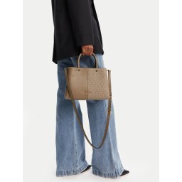 Дамска чанта MICHAEL Michael Kors Flora 30T5GFFS2B Бежов