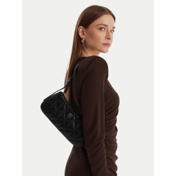 Дамска чанта Calvin Klein Quilted Small Shoulder Bag LV04F3327G Черен