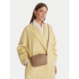 Дамска чанта Calvin Klein Quilted Camera Bag LV04F3328G Бежов