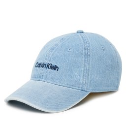 Шапка с козирка Calvin Klein Small Monogram LV04K5065G Син