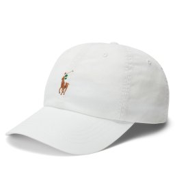 Шапка с козирка Polo Ralph Lauren 211954881002 Бял