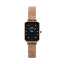 Часовник Daniel Wellington Quadro Lumine Pressed Piano DW00100579 Златист