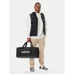 Сак adidas Linear Duffel Medium JD9555 Черен