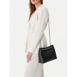Дамска чанта Calvin Klein Jeans Sculpted Chain Shoulder Bag LV04K3163G Черен