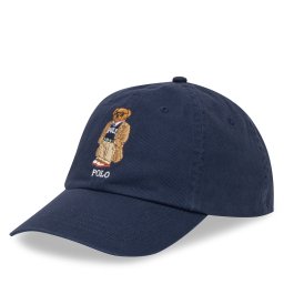 Шапка с козирка Polo Ralph Lauren 211A87349001 Тъмносин