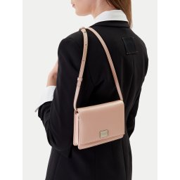Дамска чанта Calvin Klein Hardware Flap Crossbody K60K612967 Розов