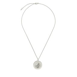 Колие Fossil Harlow Locket JF04737040 Сребрист