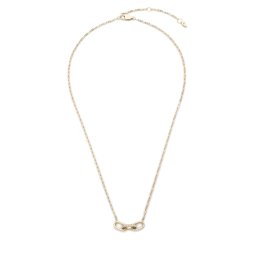 Колие Fossil JF04523710 Златист