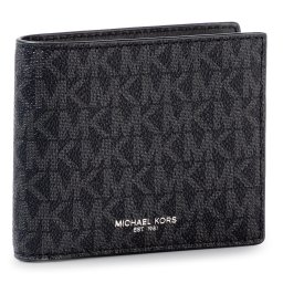 Портфейл Michael Kors Greyson 39F9LGYF3B Черен