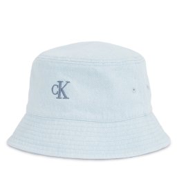 Капела Calvin Klein Embro Monogram Denim Bucket Hat LV04K5021G Светлосиньо