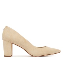 Обувки на ток LAUREN RALPH LAUREN Kingad 802967743003 Бежов