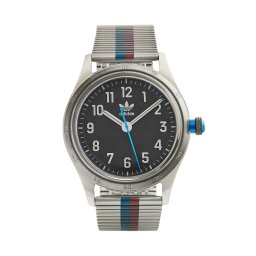 Часовник adidas Originals Style Code Four AOSY22525 Сребрист