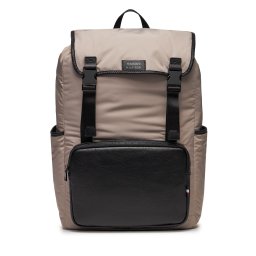 Раница Tommy Hilfiger Th Lux Nylon Flap Backpack AM0AM11817 Бежов