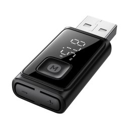 ESSAGER Bluetooth FM Трансмитер за Автомобил с Вграден Микрофон и HD Разговори