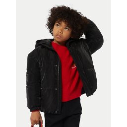 Karl Lagerfeld Kids Зимно яке Z30274 D Черен Regular Fit