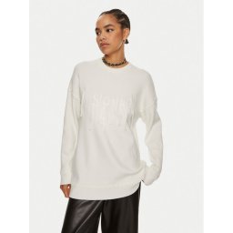 Patrizia Pepe Пуловер 8K0238 K207-W146 Бял Regular Fit