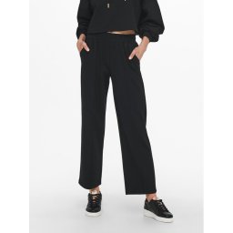 ONLY Текстилни панталони 15235076 Черен Loose Fit