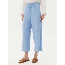 ONLY Текстилни панталони Solvi 15338672 Син Cropped Fit