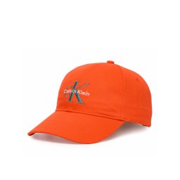 Calvin Klein Шапка с козирка Monologo Embroidery Baseball Cap LV04G5004G Оранжев