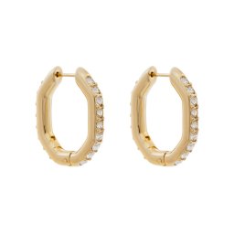 Swarovski Обици kreole Dextera 5724584 Златист