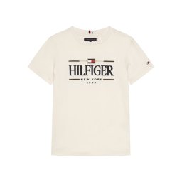 Tommy Hilfiger Тишърт Icons KB0KB10360 Екрю Regular Fit