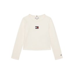 Tommy Hilfiger Блуза KG0KG09065 S Екрю Regular Fit