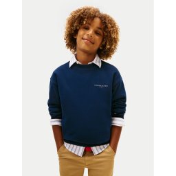 Tommy Hilfiger Суитшърт Mini Corp KS0KS00665 M Тъмносин Regular Fit