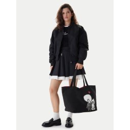 KARL LAGERFELD Дамска чанта B1W50052 Черен
