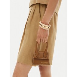 JACQUEMUS Дамска чанта Le Chiquito 22H213BA001-3072 Кафяв
