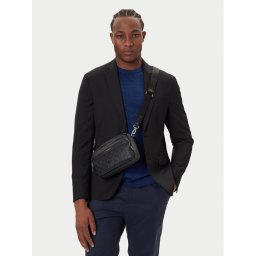 Calvin Klein Мъжка чантичка Emblem Emboss Camera Bag LV04D3203G Черен