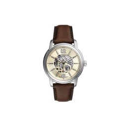 Fossil Часовник Heritage Automatic Skeleton ME3264 Кафяв