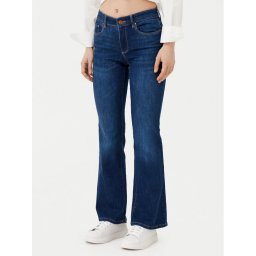 ONLY Дънки Ann 15337824 Тъмносин Flared Fit