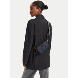 Tory Burch Дамска чанта Mini Miller Crossbody 171955 Тъмносин