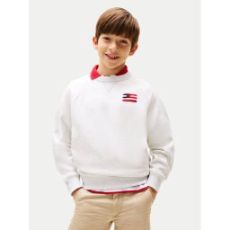 Tommy Hilfiger Суитшърт KB0KB09571 S Сив Relaxed Fit