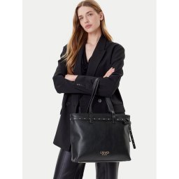 Liu Jo Дамска чанта Ecs M Tote AF5135 E0058 Черен