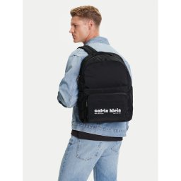 Calvin Klein Jeans Раница Ckj Graphic Ck Multi Funct Backp LV04G3162G Черен