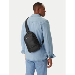 Tommy Hilfiger Раница Th Central Sling Bag AM0AM13575 Черен