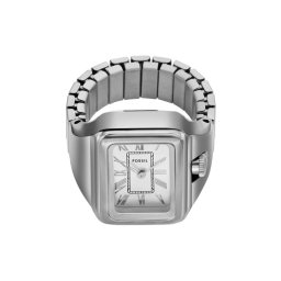 Fossil Часовник Watch Ring ES5344 Сребрист