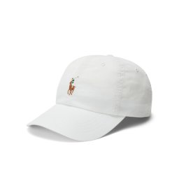 Polo Ralph Lauren Шапка с козирка 211954881002 Бял