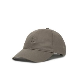 Calvin Klein Шапка с козирка Monogram Embroidery Baseball Cap LV04G5002G Сив