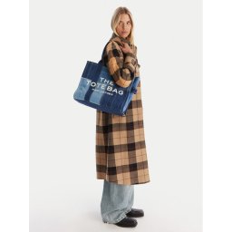Marc Jacobs Дамска чанта The Denim Large Tote Bag H018M06FA21 Син